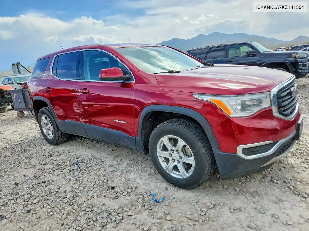 2019 GMC Acadia Sle VIN: 1GKKNKLA7KZ141564 Lot: 54334896