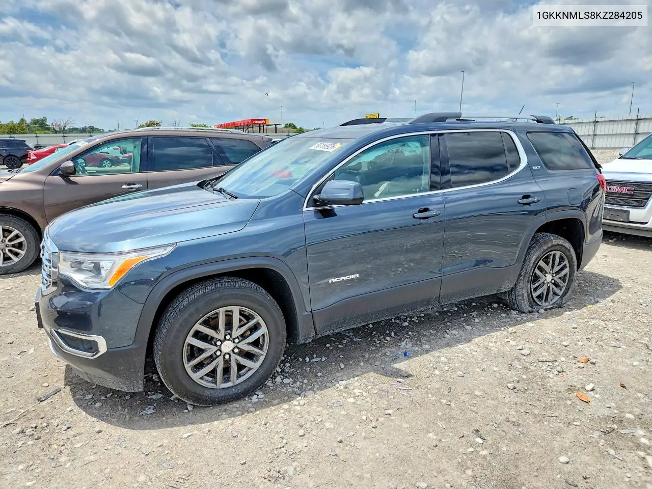 2019 GMC Acadia Slt-1 VIN: 1GKKNMLS8KZ284205 Lot: 56186926