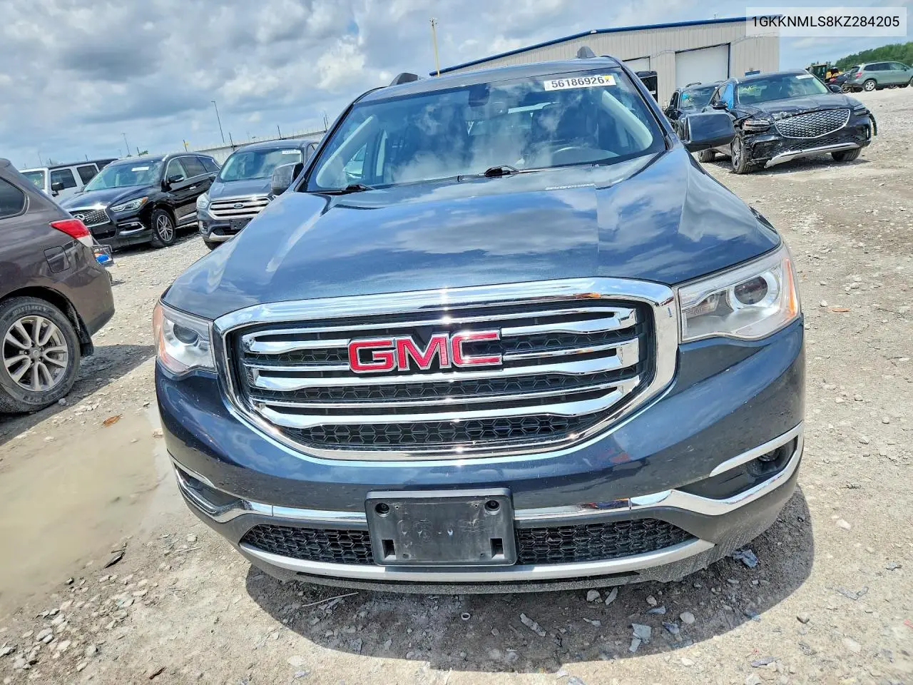 2019 GMC Acadia Slt-1 VIN: 1GKKNMLS8KZ284205 Lot: 56186926