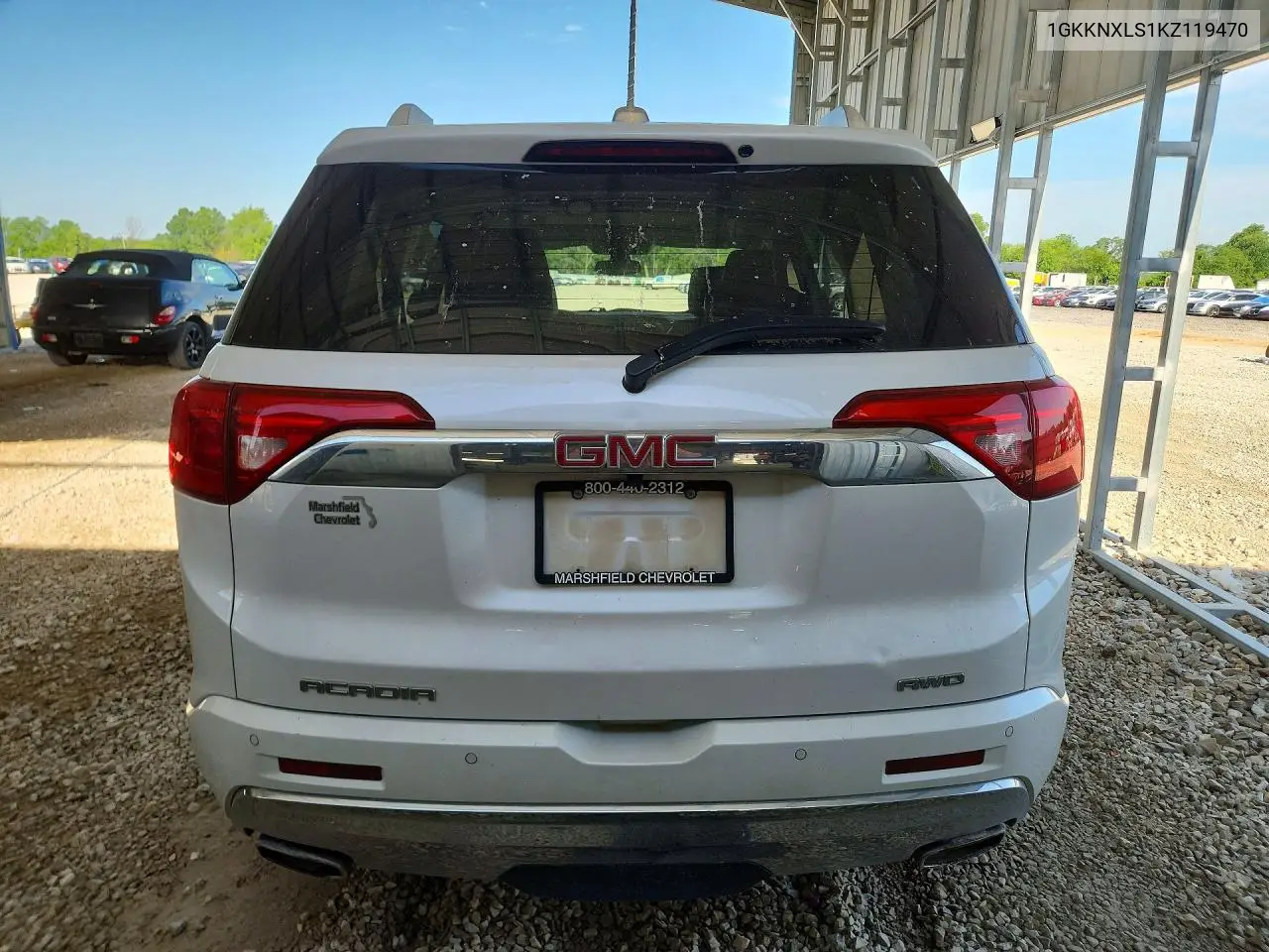 2019 GMC Acadia Denali VIN: 1GKKNXLS1KZ119470 Lot: 56958506