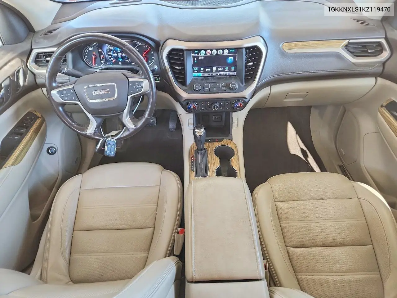 2019 GMC Acadia Denali VIN: 1GKKNXLS1KZ119470 Lot: 56958506