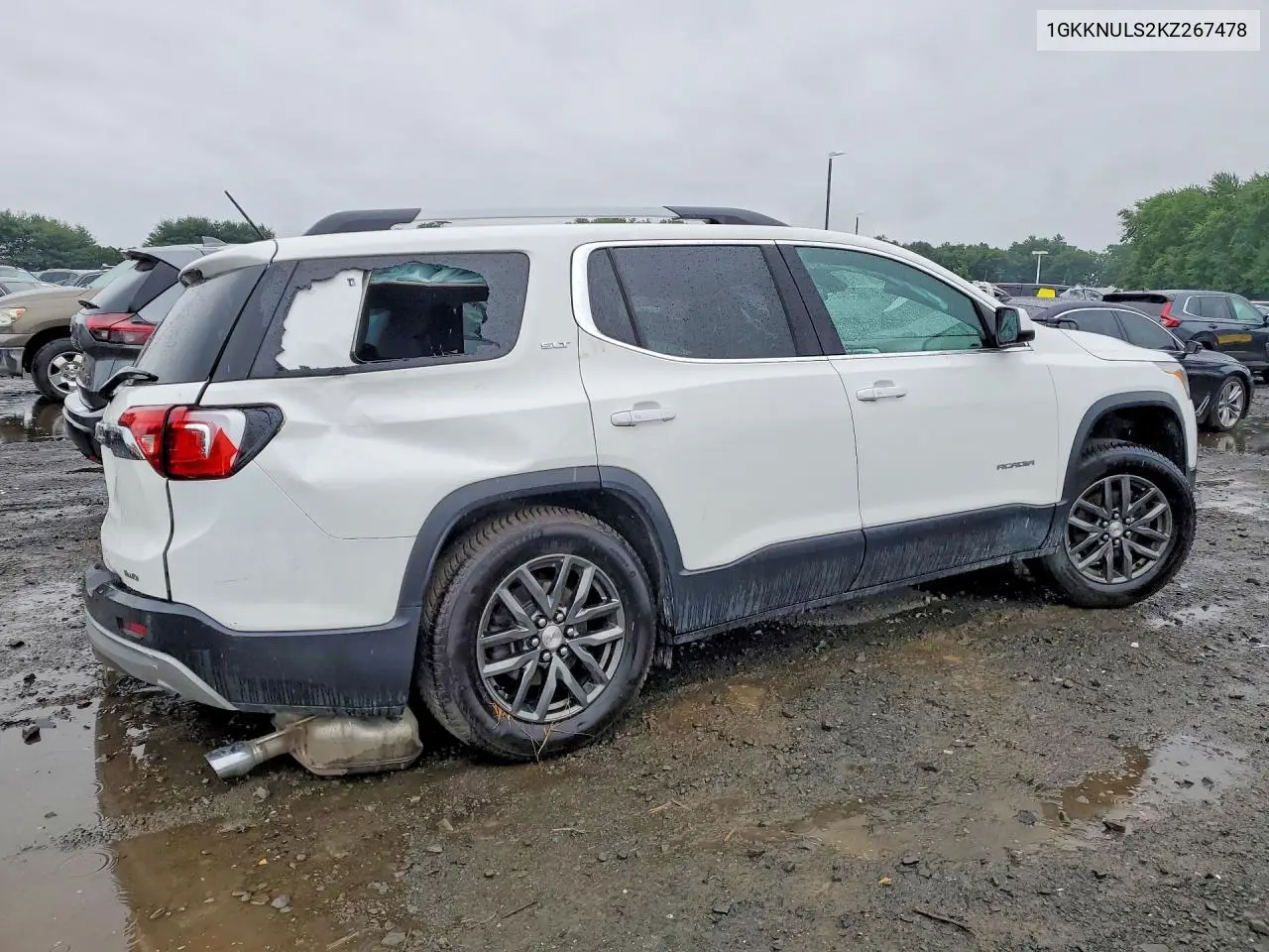 2019 GMC Acadia Slt-1 VIN: 1GKKNULS2KZ267478 Lot: 58995296