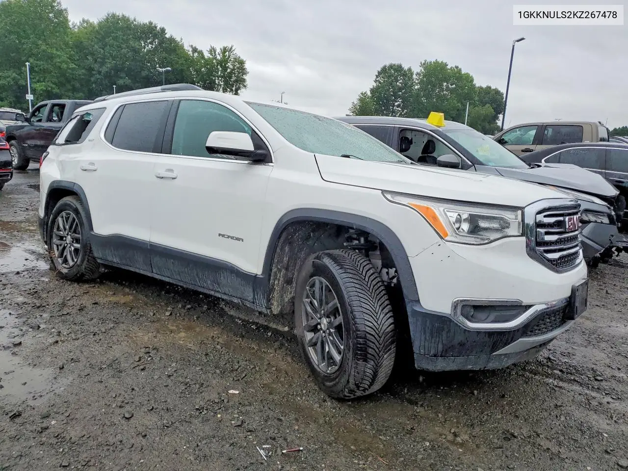 2019 GMC Acadia Slt-1 VIN: 1GKKNULS2KZ267478 Lot: 58995296