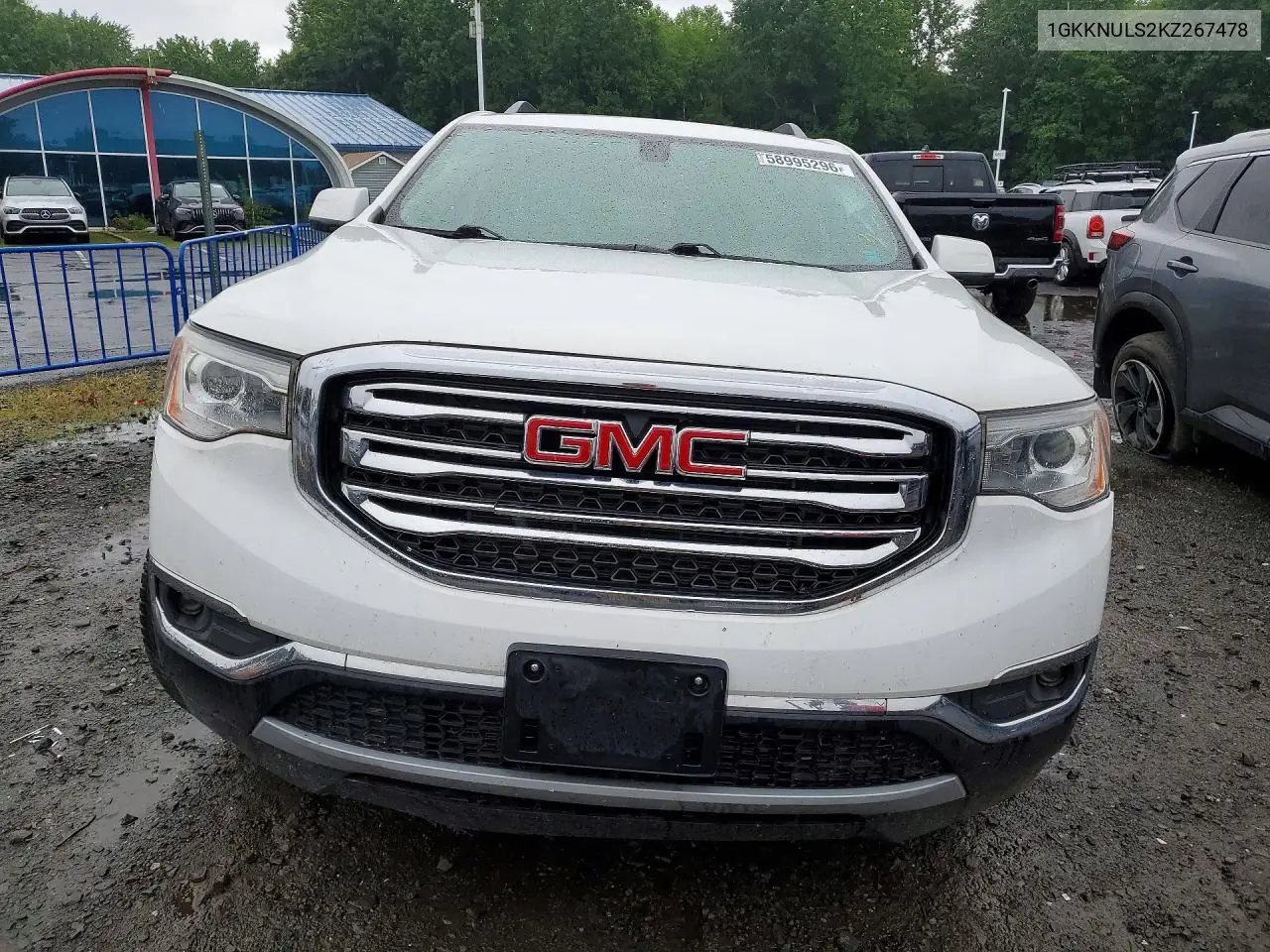 2019 GMC Acadia Slt-1 VIN: 1GKKNULS2KZ267478 Lot: 58995296