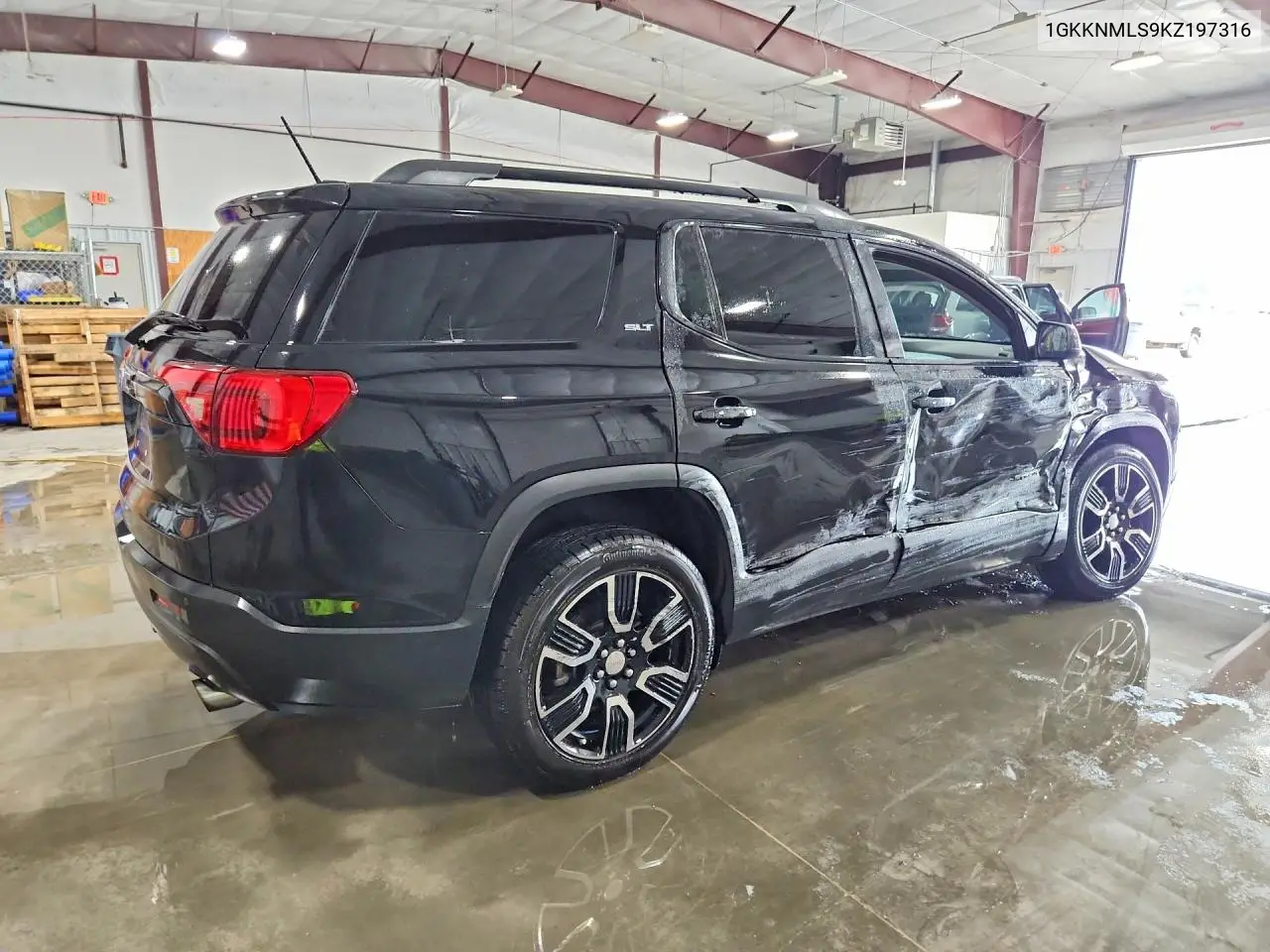 2019 GMC Acadia Slt-1 VIN: 1GKKNMLS9KZ197316 Lot: 59733686