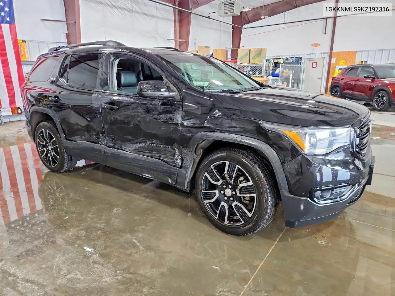 2019 GMC Acadia Slt-1 VIN: 1GKKNMLS9KZ197316 Lot: 59733686