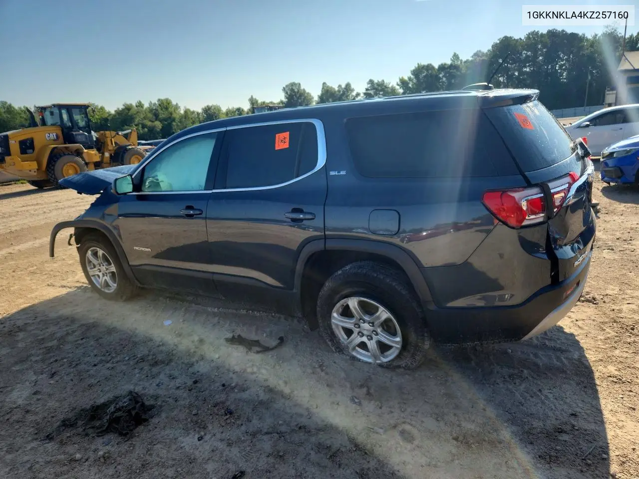 2019 GMC Acadia Sle VIN: 1GKKNKLA4KZ257160 Lot: 59882196