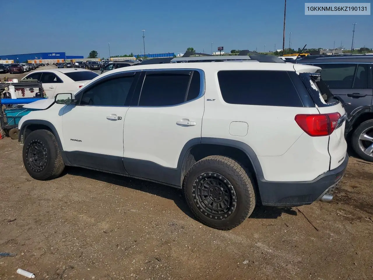 2019 GMC Acadia Slt-1 VIN: 1GKKNMLS6KZ190131 Lot: 60040206