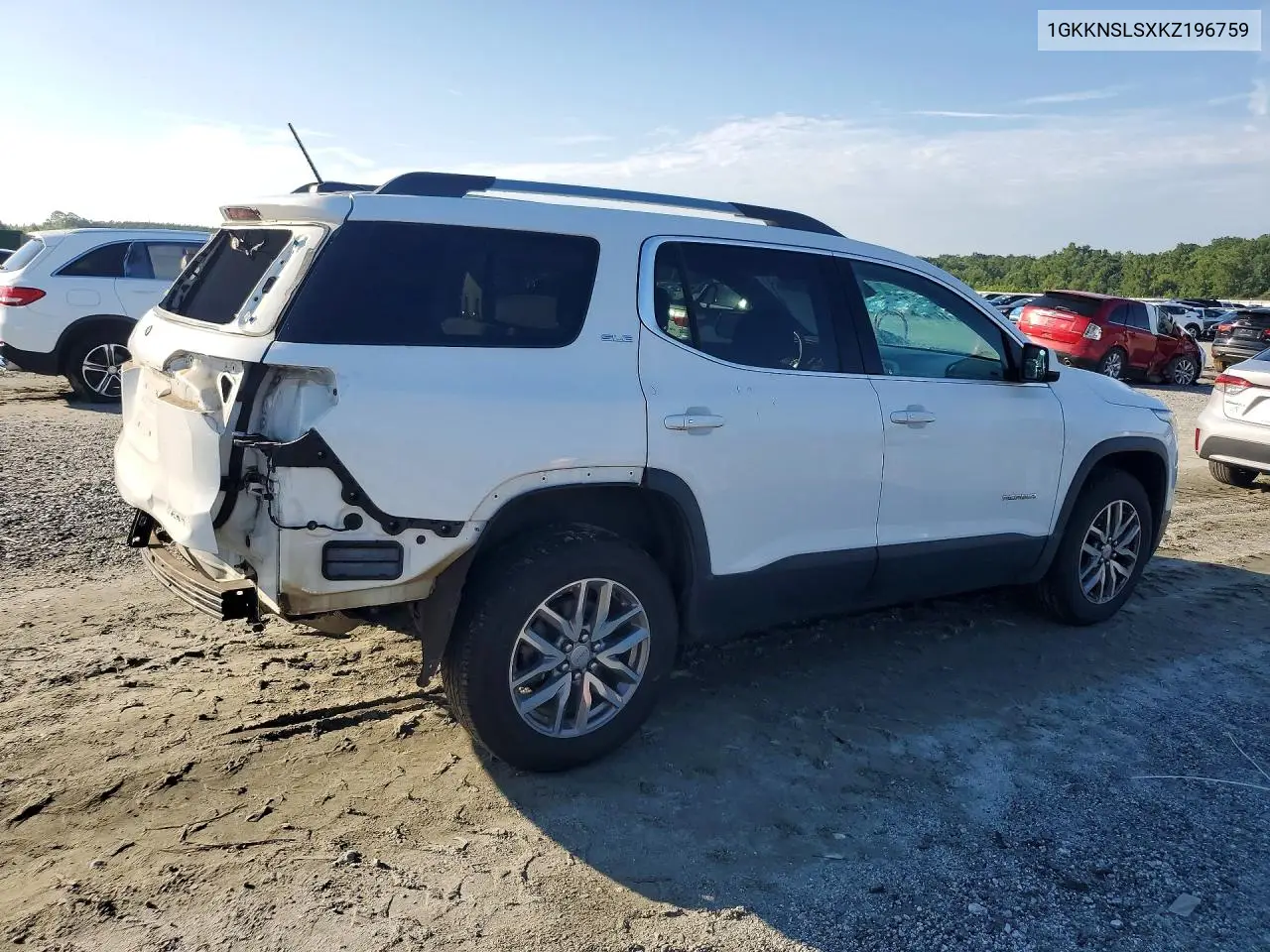 2019 GMC Acadia Sle VIN: 1GKKNSLSXKZ196759 Lot: 60183806