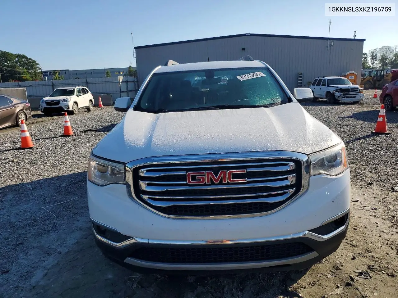 2019 GMC Acadia Sle VIN: 1GKKNSLSXKZ196759 Lot: 60183806