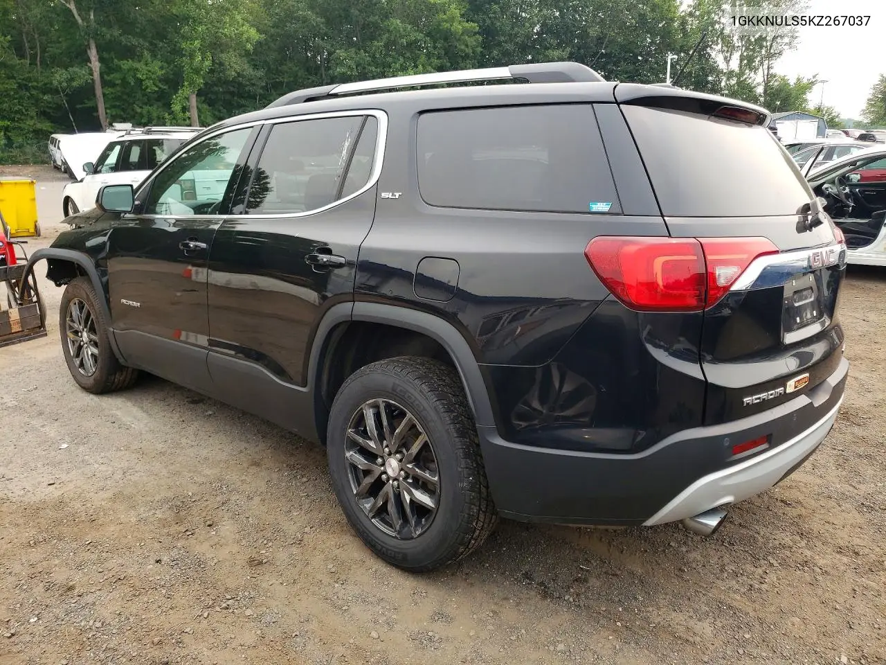2019 GMC Acadia Slt-1 VIN: 1GKKNULS5KZ267037 Lot: 60780806