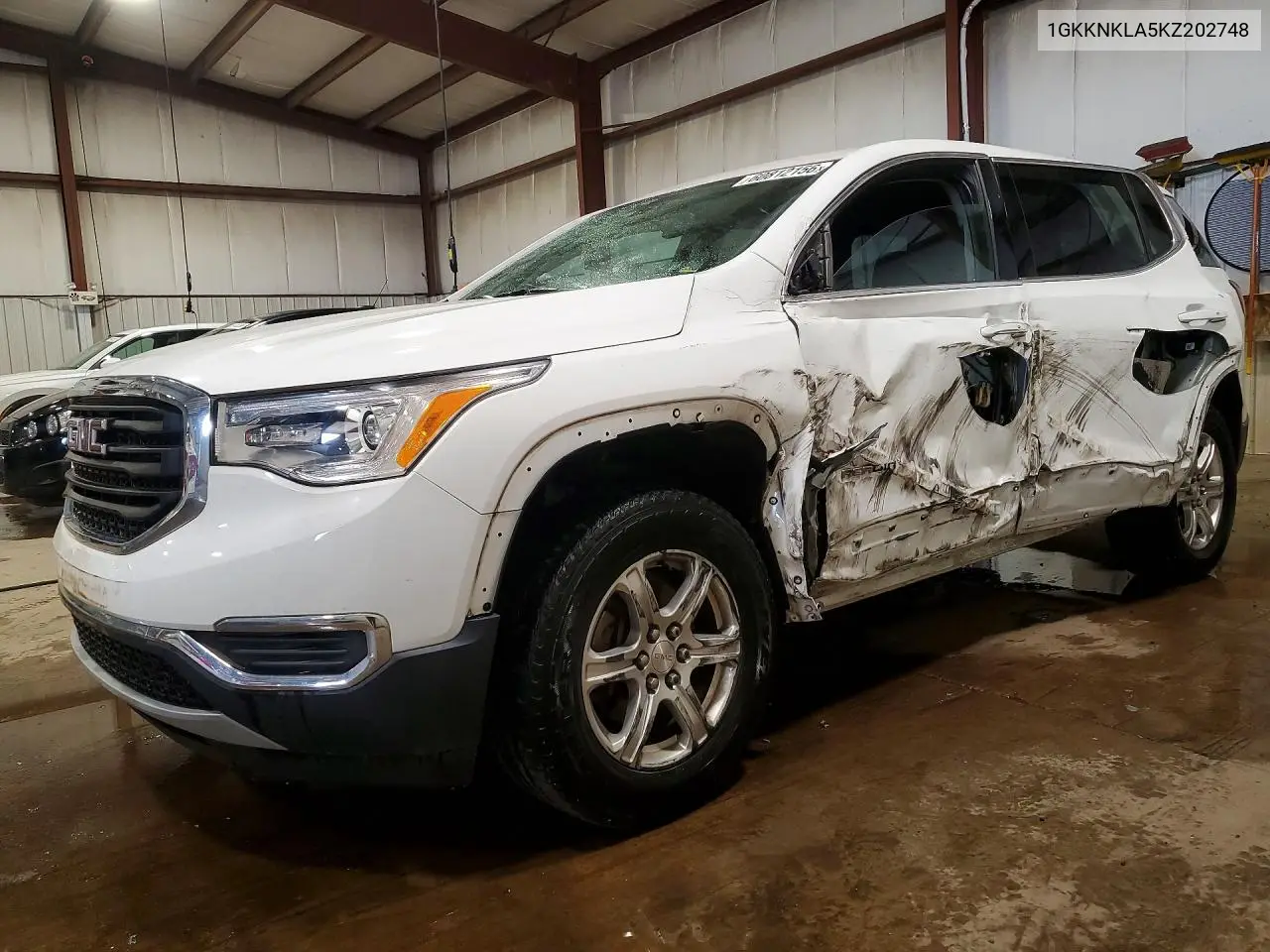 2019 GMC Acadia Sle VIN: 1GKKNKLA5KZ202748 Lot: 60812156