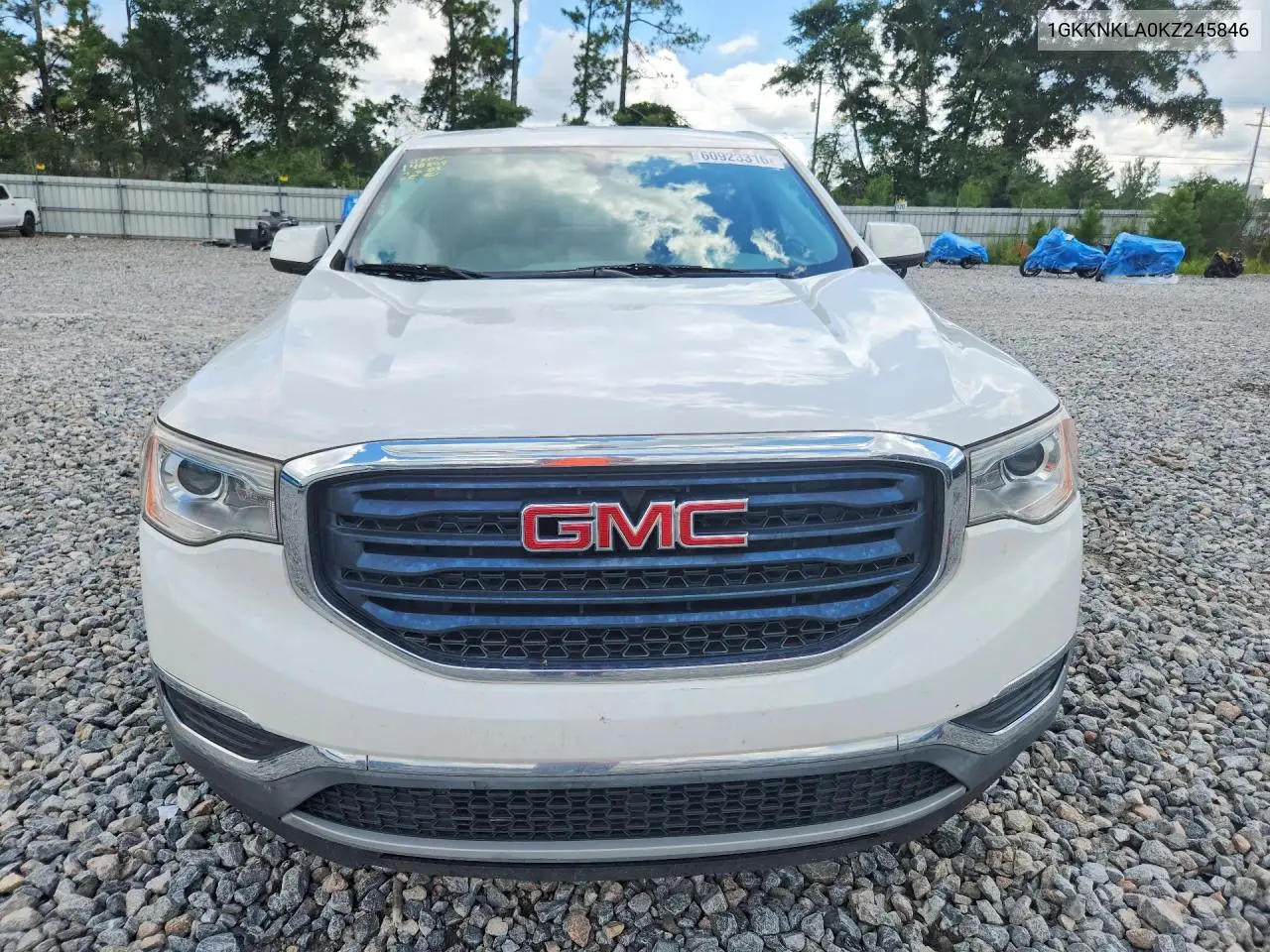 2019 GMC Acadia Sle VIN: 1GKKNKLA0KZ245846 Lot: 60923316