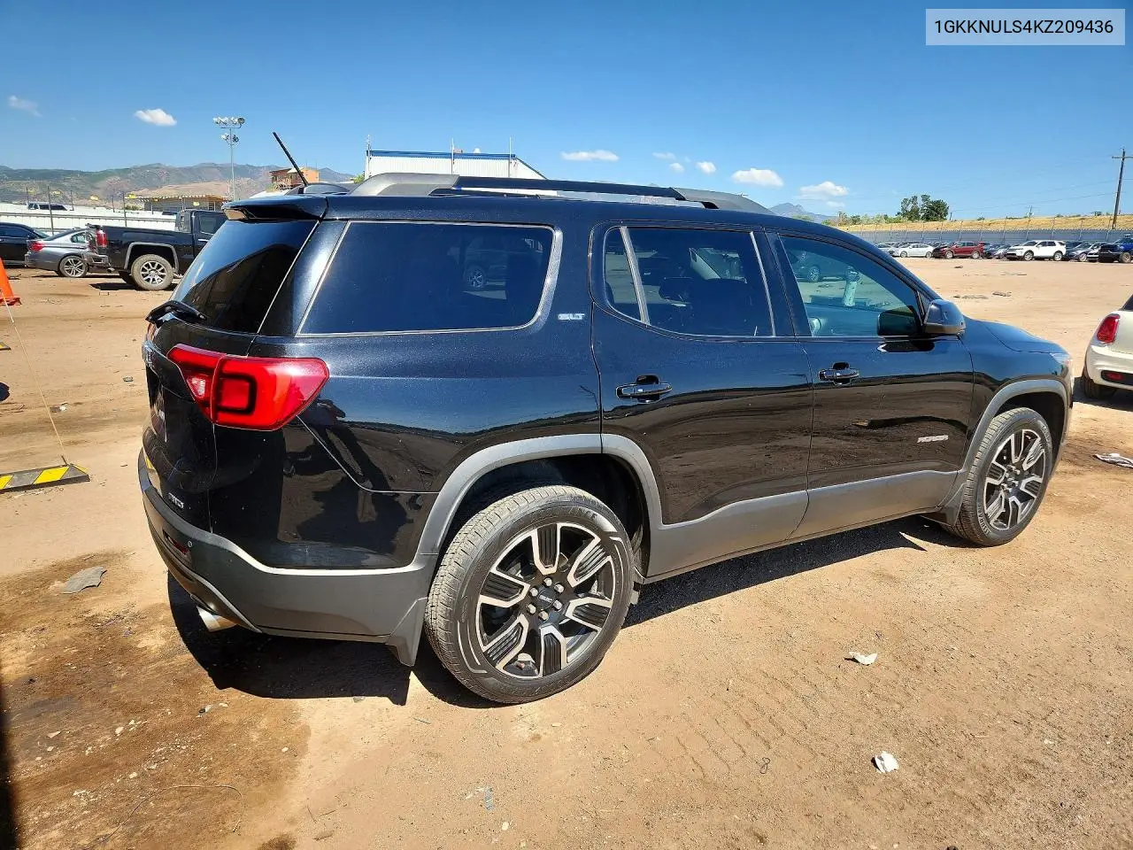 2019 GMC Acadia Slt-1 VIN: 1GKKNULS4KZ209436 Lot: 61089726