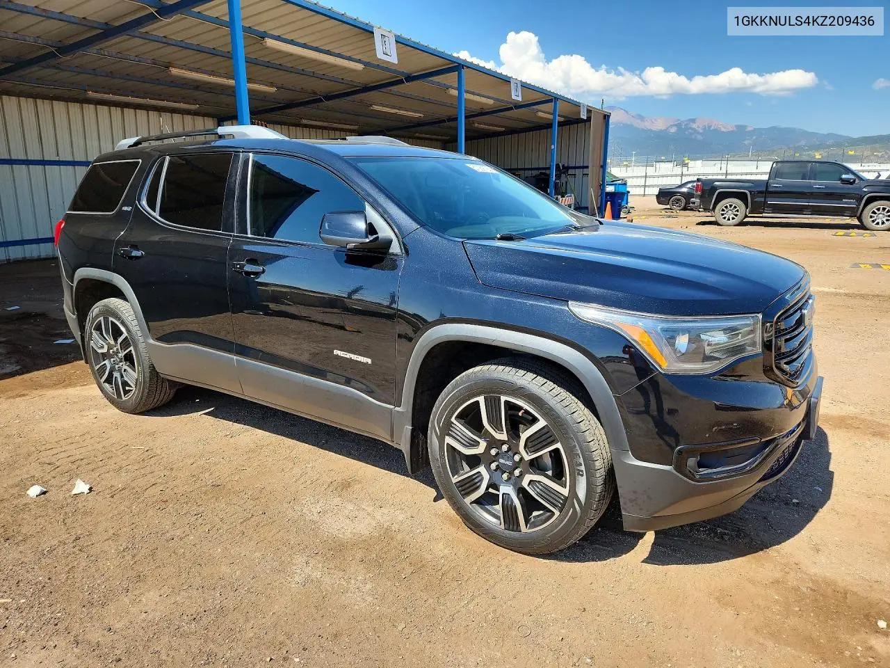 2019 GMC Acadia Slt-1 VIN: 1GKKNULS4KZ209436 Lot: 61089726