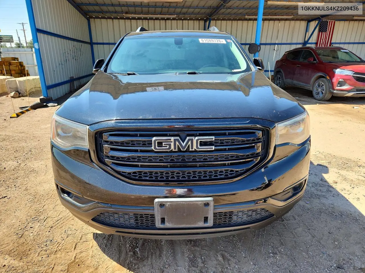 2019 GMC Acadia Slt-1 VIN: 1GKKNULS4KZ209436 Lot: 61089726