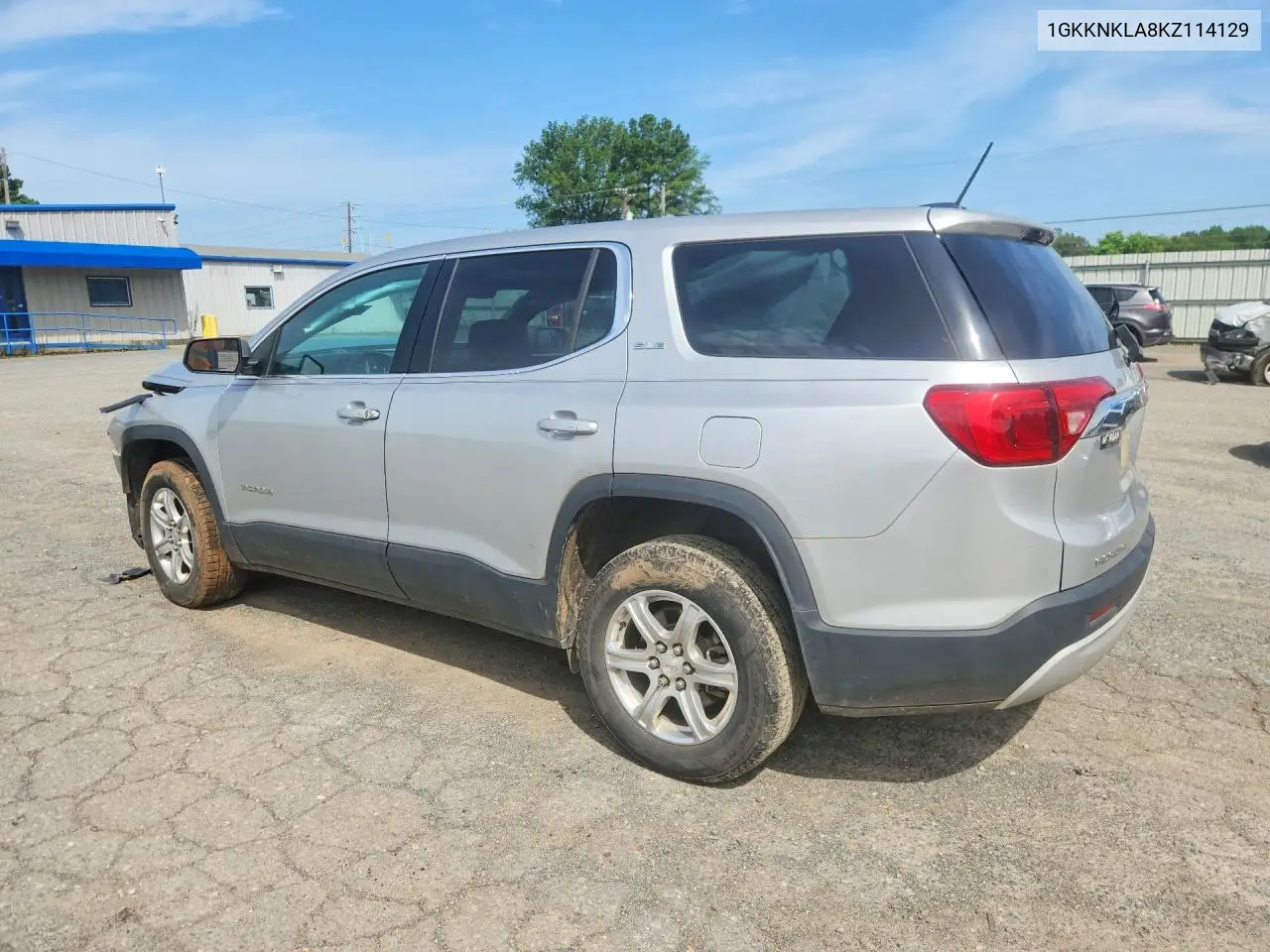 2019 GMC Acadia Sle VIN: 1GKKNKLA8KZ114129 Lot: 61091876