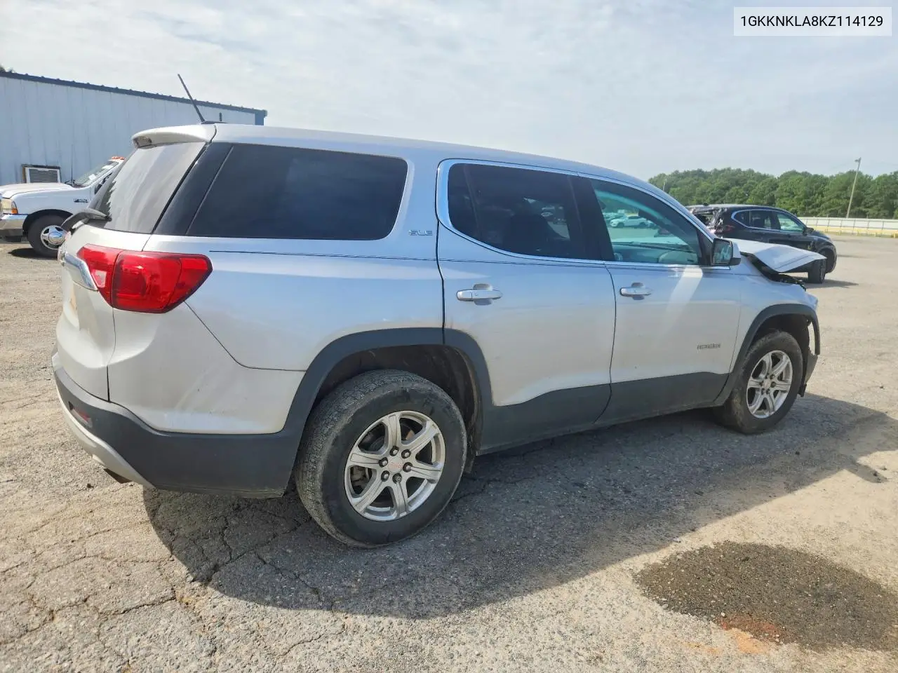 2019 GMC Acadia Sle VIN: 1GKKNKLA8KZ114129 Lot: 61091876