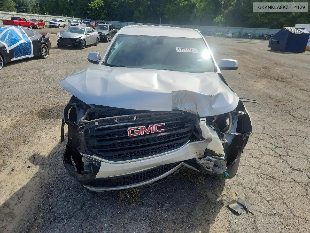 2019 GMC Acadia Sle VIN: 1GKKNKLA8KZ114129 Lot: 61091876