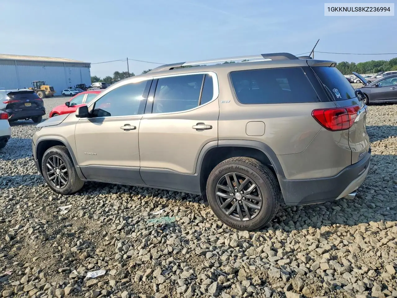 2019 GMC Acadia Slt-1 VIN: 1GKKNULS8KZ236994 Lot: 61194886