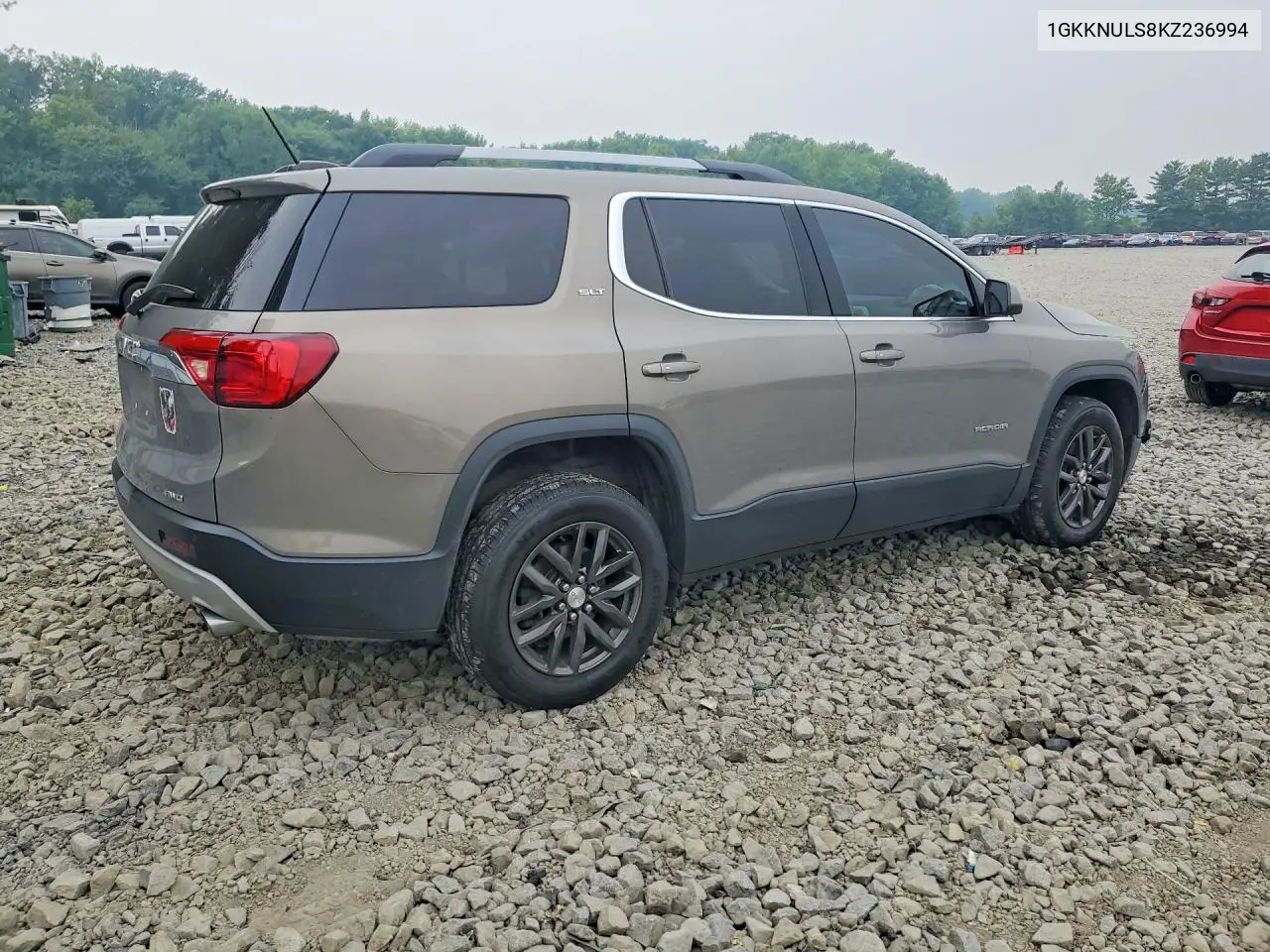 2019 GMC Acadia Slt-1 VIN: 1GKKNULS8KZ236994 Lot: 61194886
