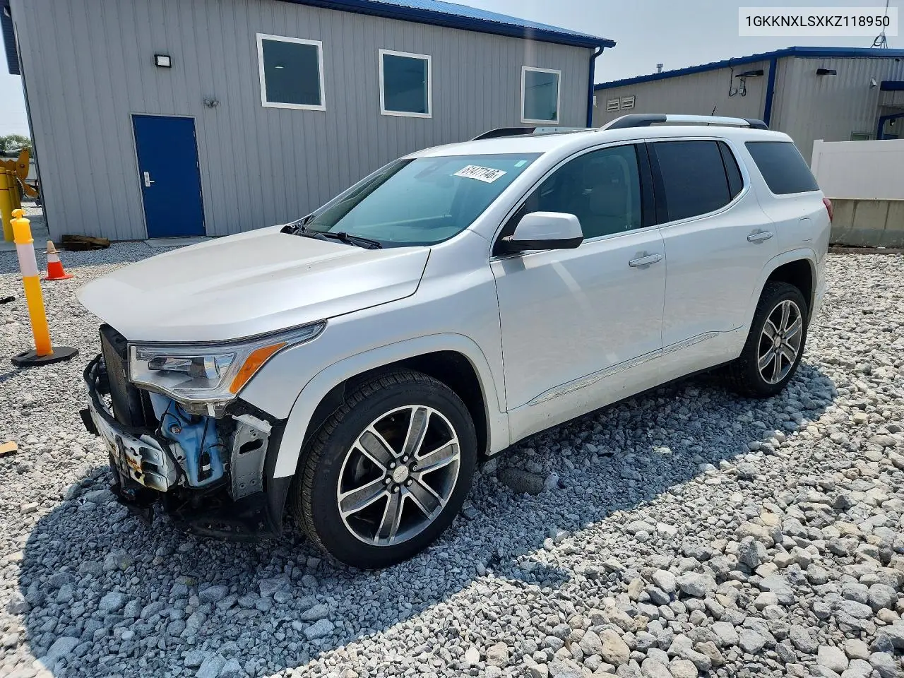 2019 GMC Acadia Denali VIN: 1GKKNXLSXKZ118950 Lot: 61477146