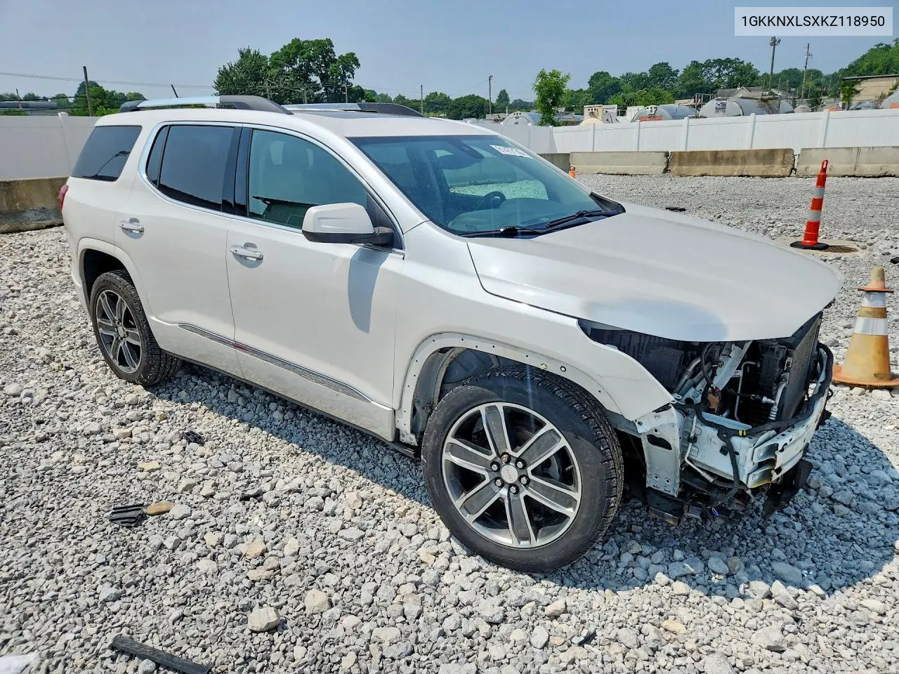 2019 GMC Acadia Denali VIN: 1GKKNXLSXKZ118950 Lot: 61477146