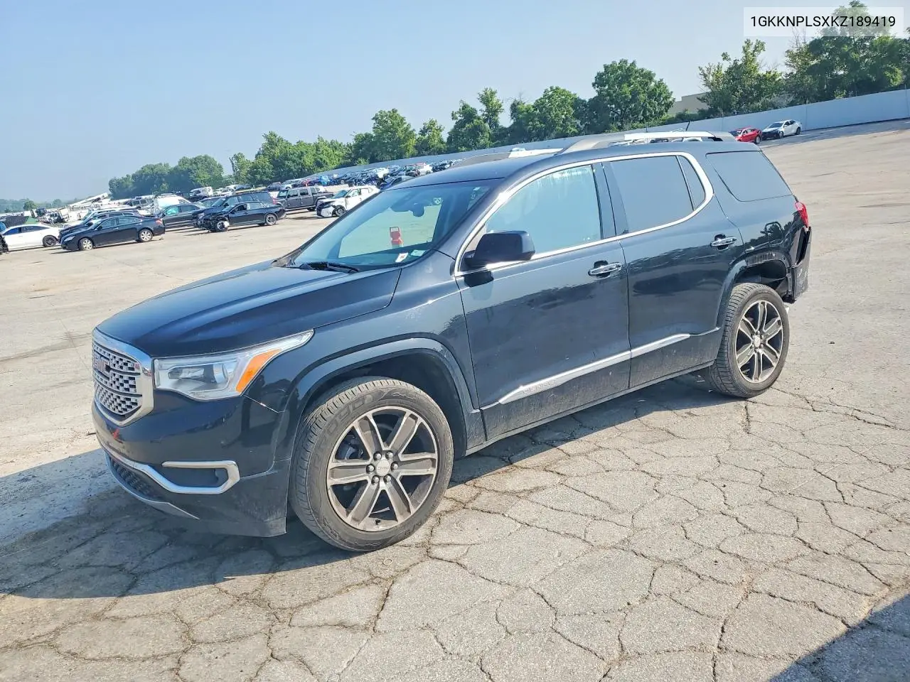 2019 GMC Acadia Denali VIN: 1GKKNPLSXKZ189419 Lot: 61614586