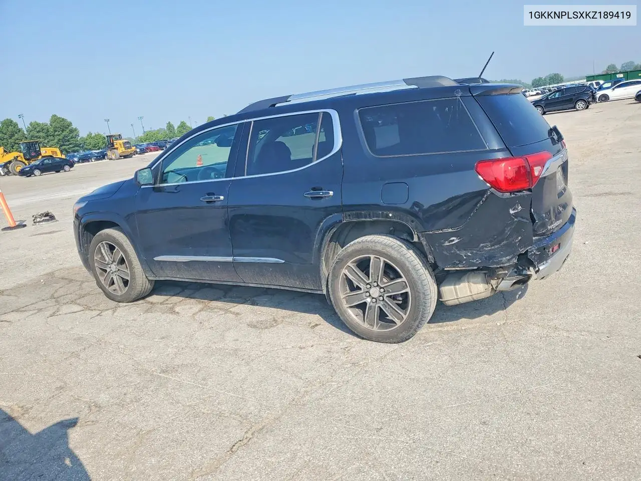 2019 GMC Acadia Denali VIN: 1GKKNPLSXKZ189419 Lot: 61614586