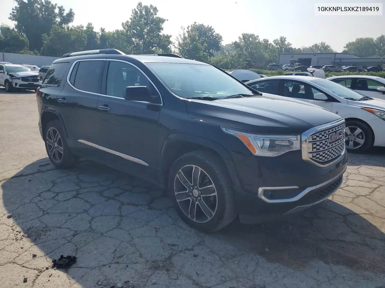 2019 GMC Acadia Denali VIN: 1GKKNPLSXKZ189419 Lot: 61614586