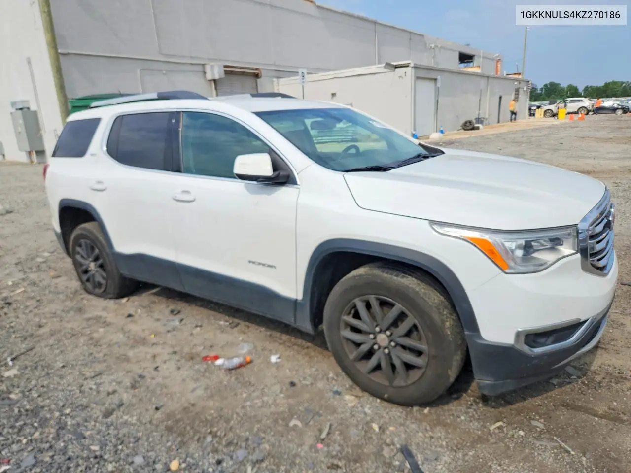 2019 GMC Acadia Slt-1 VIN: 1GKKNULS4KZ270186 Lot: 61743306