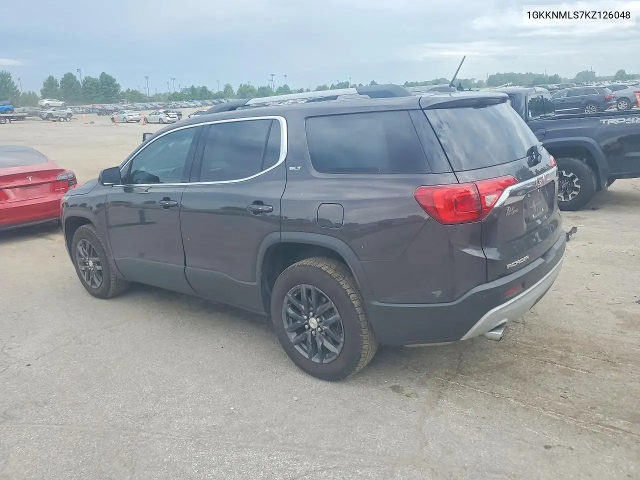 2019 GMC Acadia Slt-1 VIN: 1GKKNMLS7KZ126048 Lot: 61774116