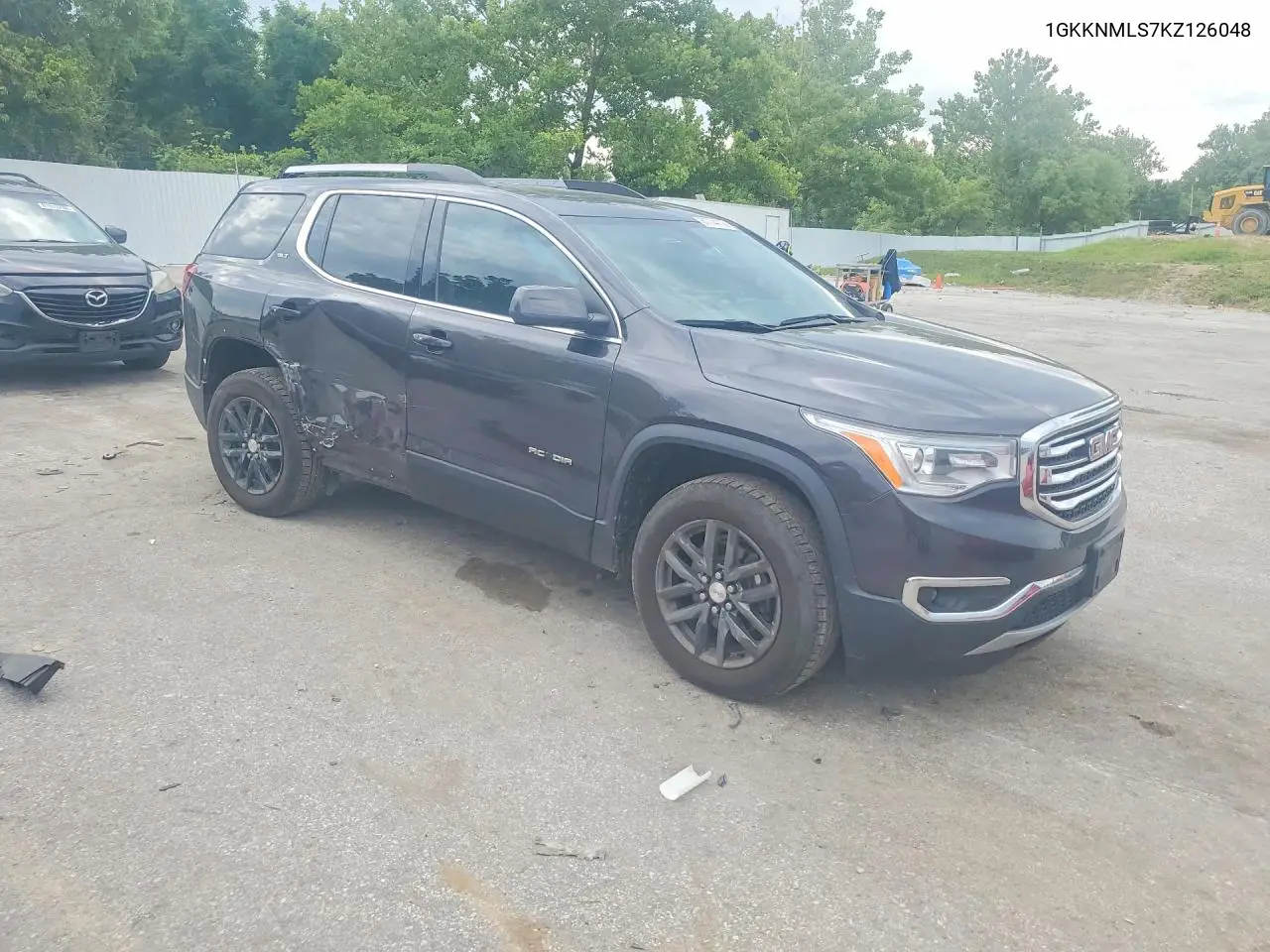 2019 GMC Acadia Slt-1 VIN: 1GKKNMLS7KZ126048 Lot: 61774116