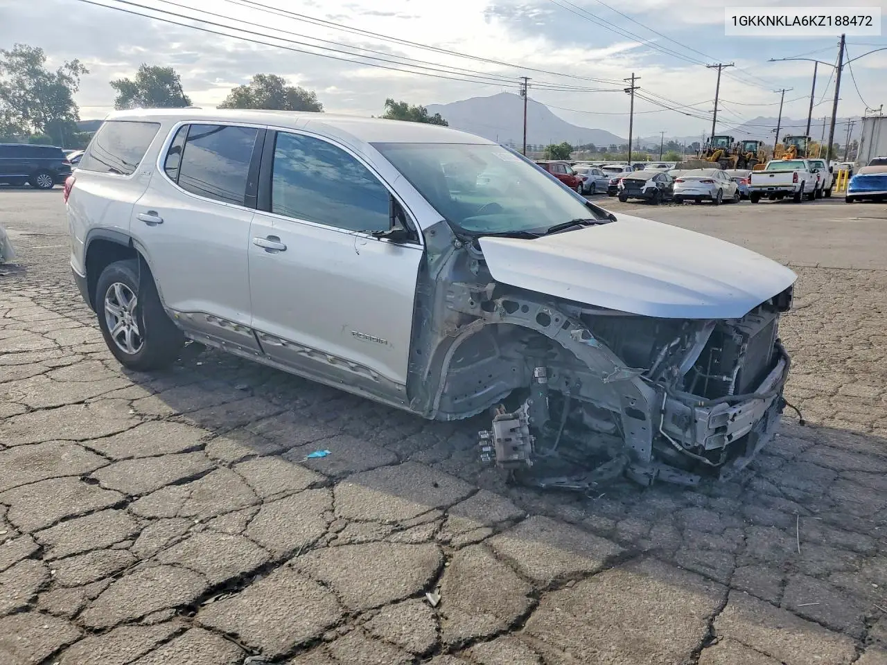 2019 GMC Acadia Sle VIN: 1GKKNKLA6KZ188472 Lot: 61804086