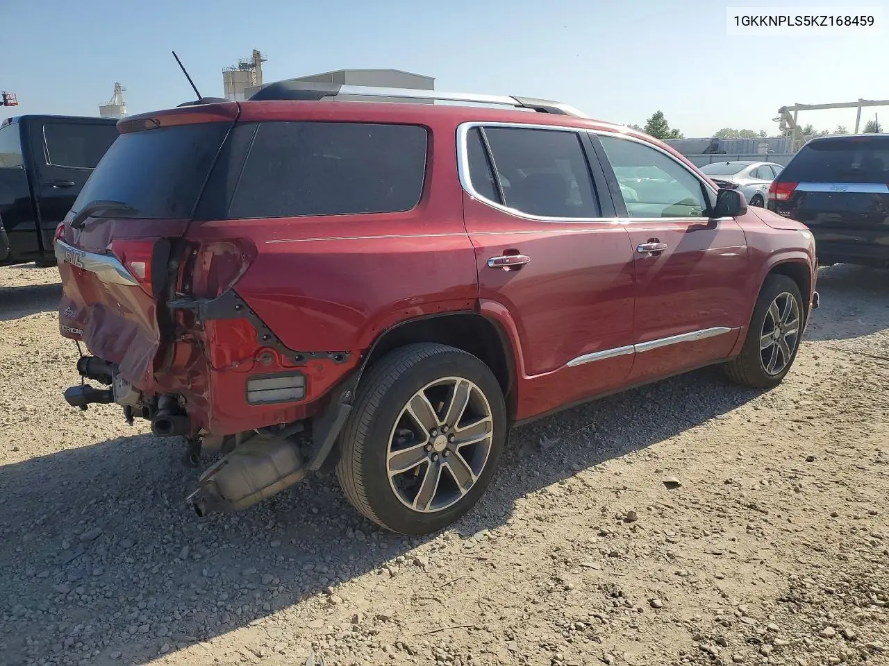 2019 GMC Acadia Denali VIN: 1GKKNPLS5KZ168459 Lot: 61862316