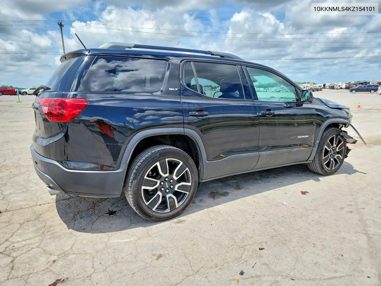 2019 GMC Acadia Slt-1 VIN: 1GKKNMLS4KZ154101 Lot: 62009646