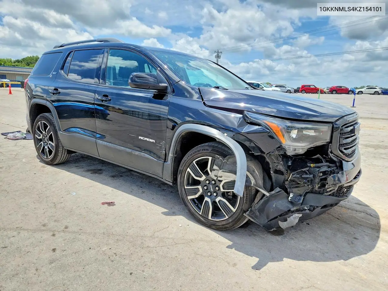 2019 GMC Acadia Slt-1 VIN: 1GKKNMLS4KZ154101 Lot: 62009646