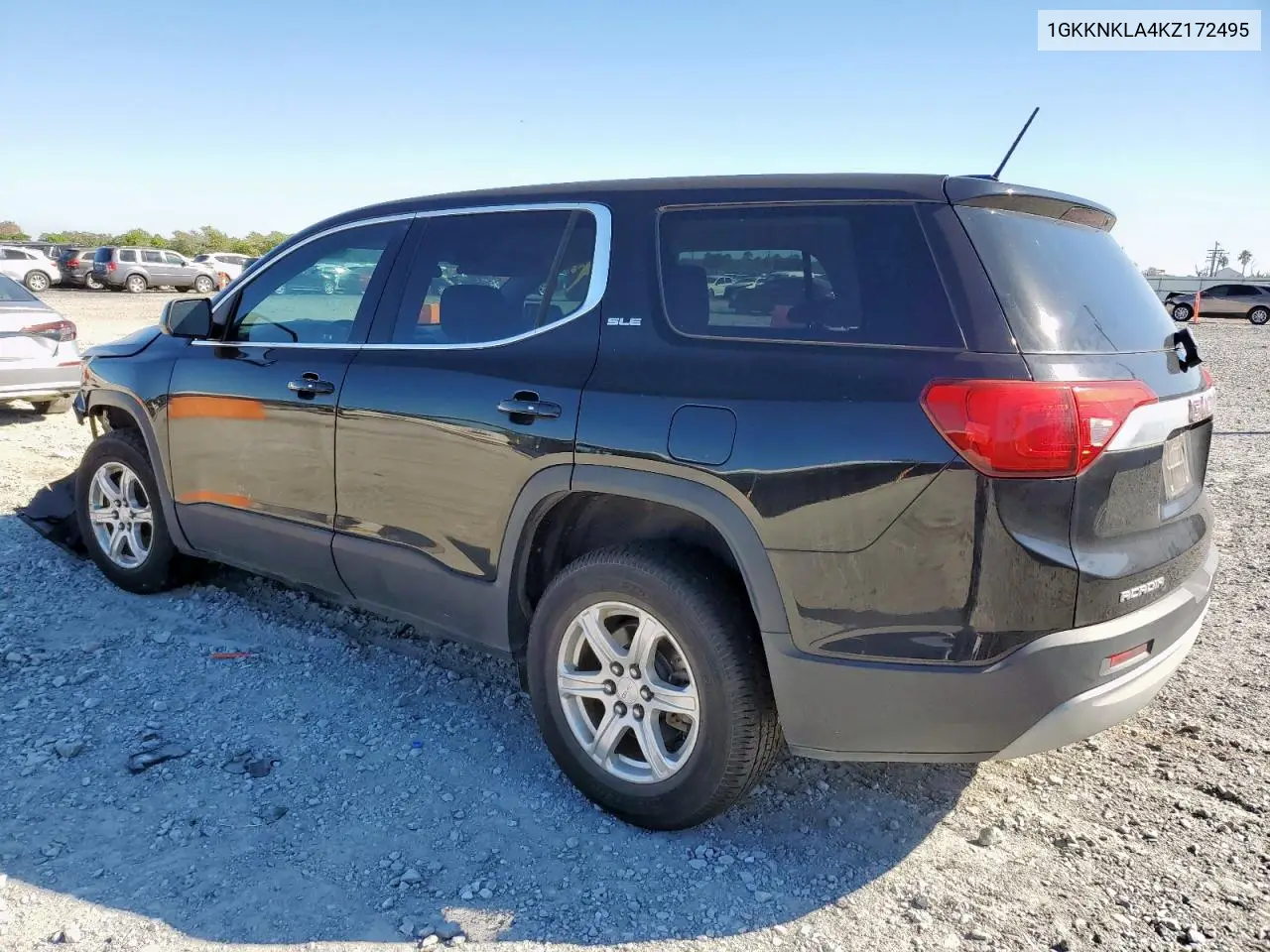 1GKKNKLA4KZ172495 2019 GMC Acadia Sle