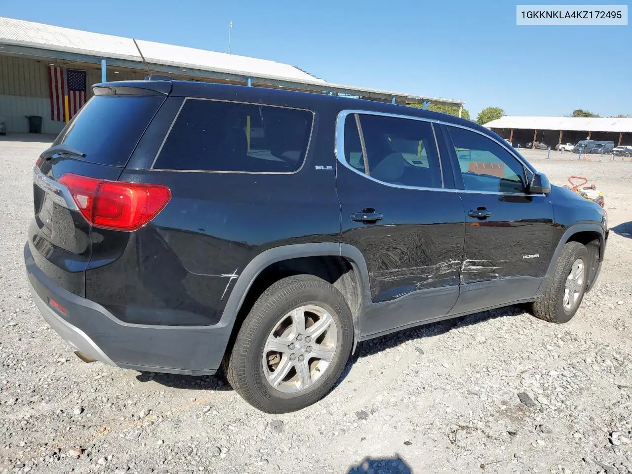 1GKKNKLA4KZ172495 2019 GMC Acadia Sle