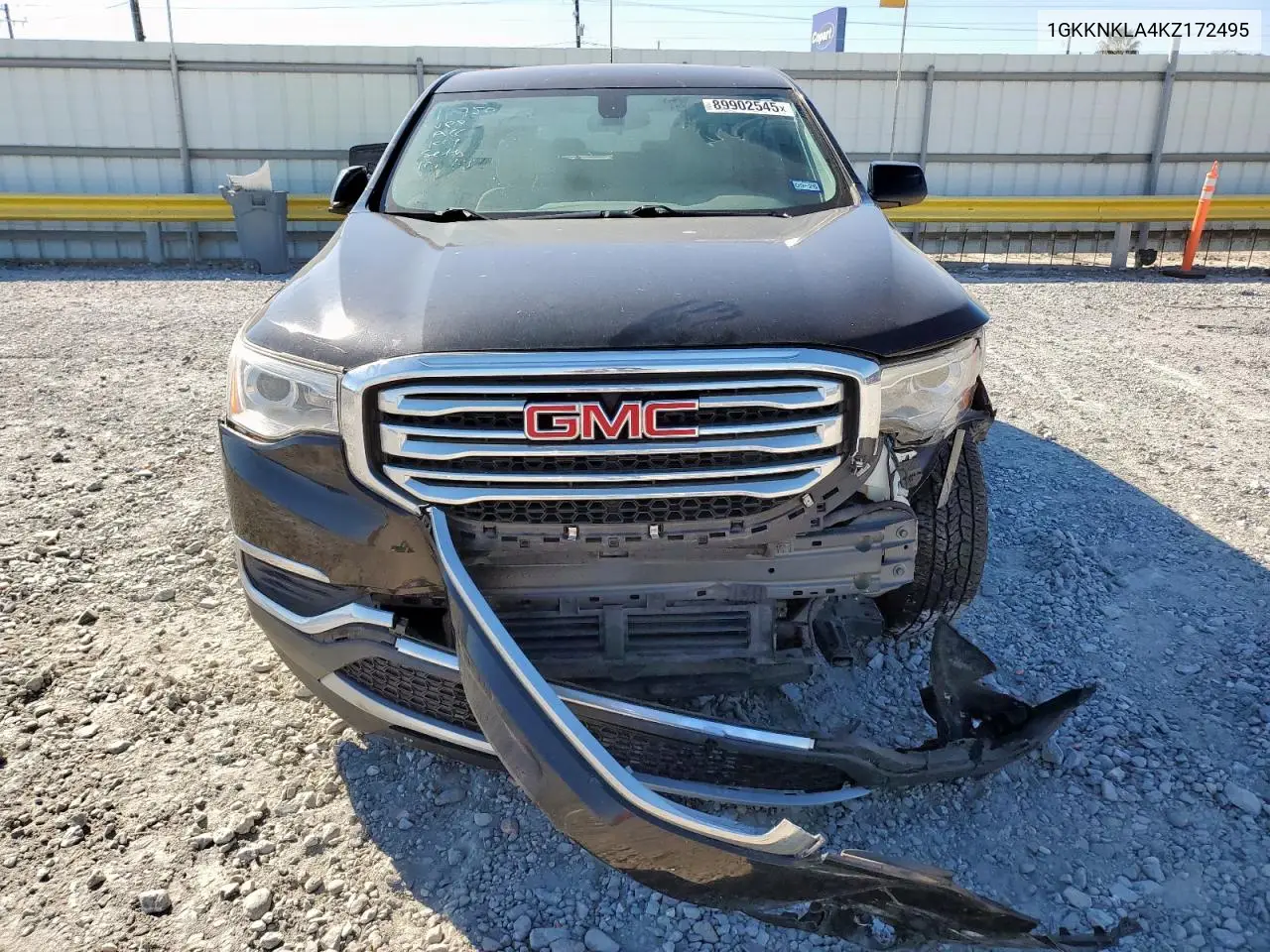 1GKKNKLA4KZ172495 2019 GMC Acadia Sle