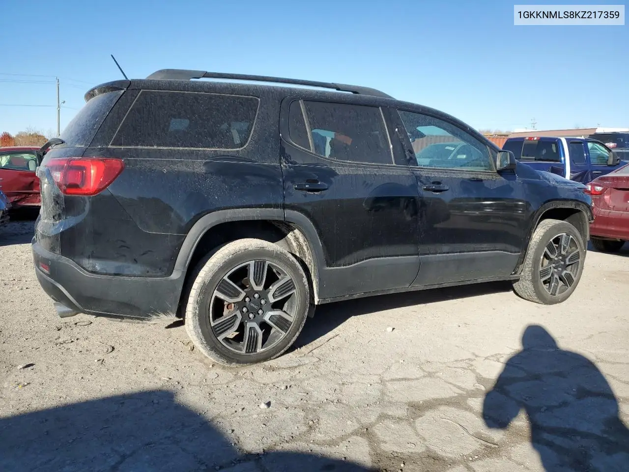 1GKKNMLS8KZ217359 2019 GMC Acadia Slt-1