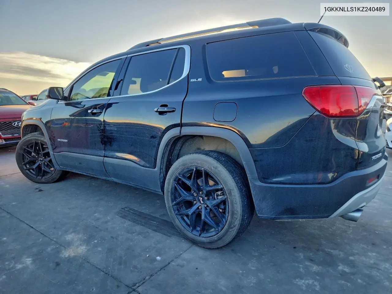1GKKNLLS1KZ240489 2019 GMC Acadia Sle
