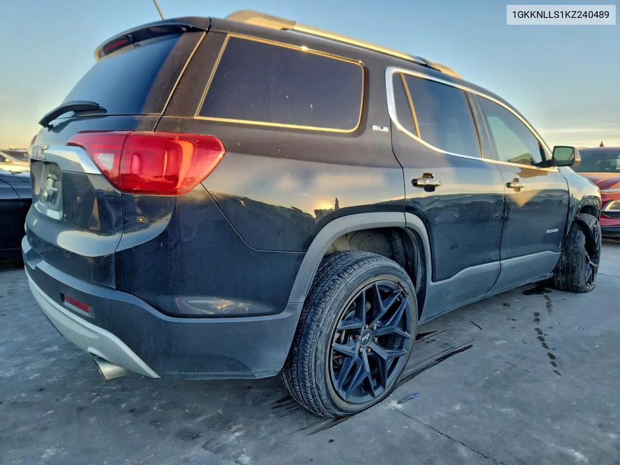 1GKKNLLS1KZ240489 2019 GMC Acadia Sle