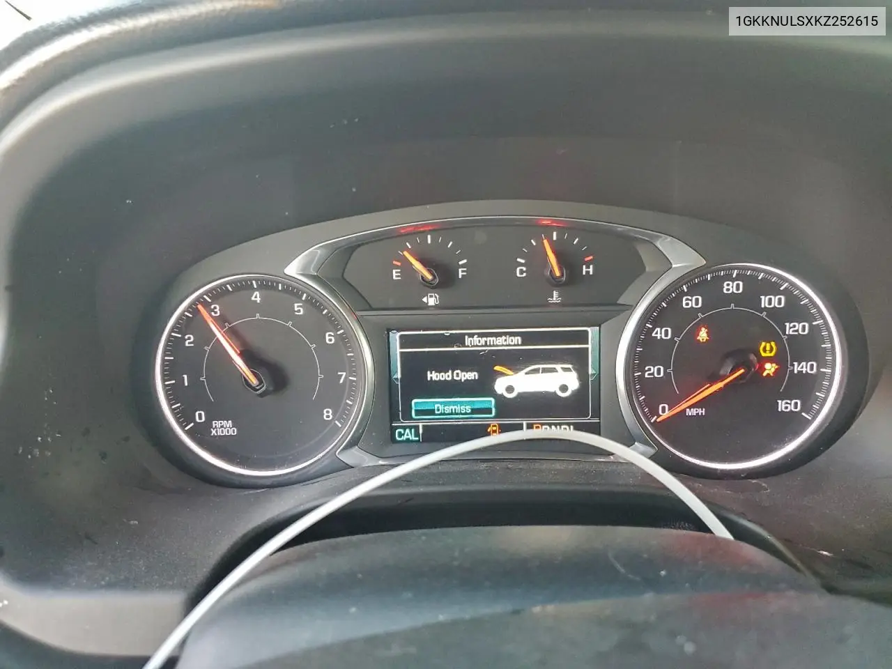 1GKKNULSXKZ252615 2019 GMC Acadia Slt-1