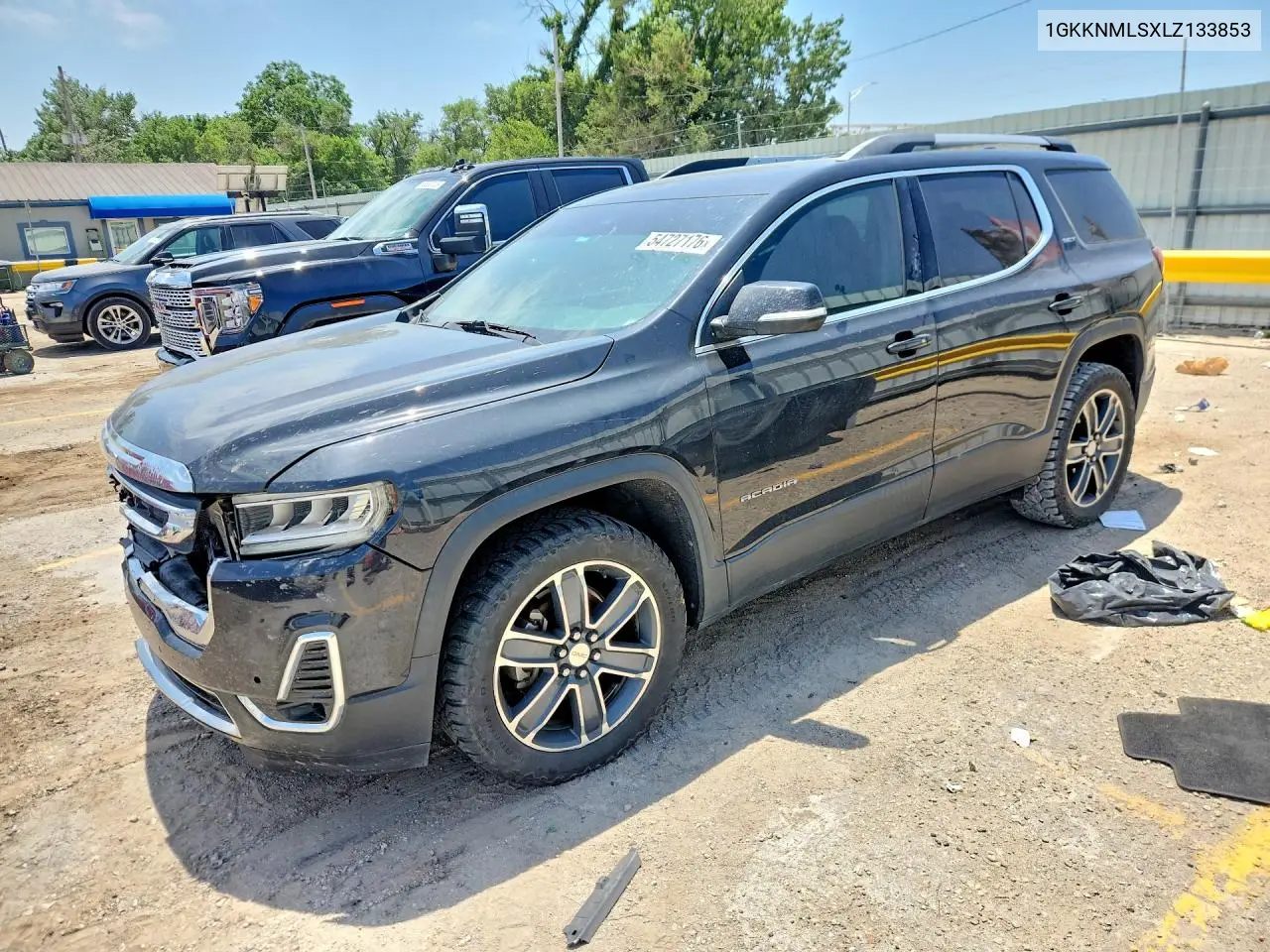 2020 GMC Acadia Slt VIN: 1GKKNMLSXLZ133853 Lot: 54727176