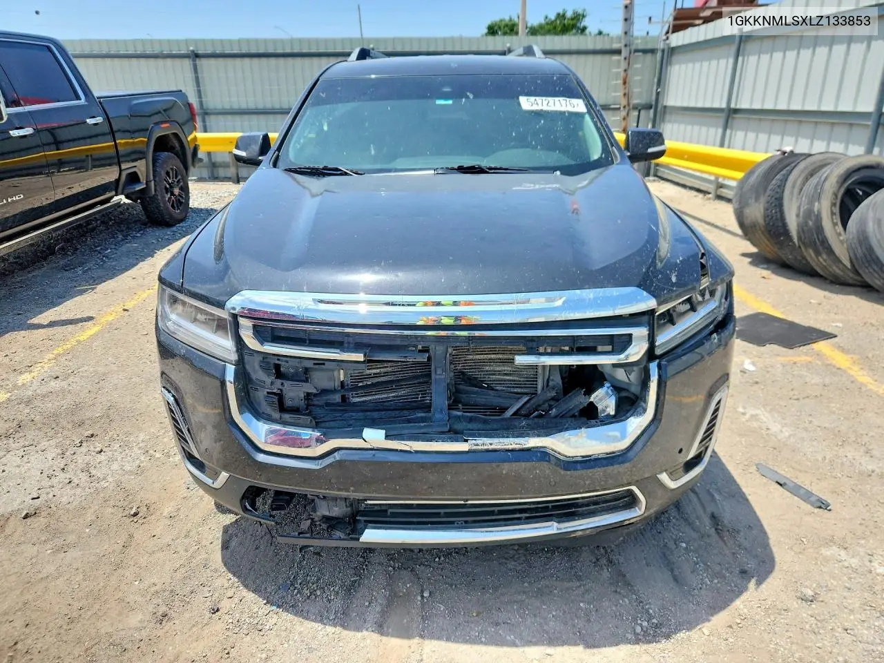 2020 GMC Acadia Slt VIN: 1GKKNMLSXLZ133853 Lot: 54727176