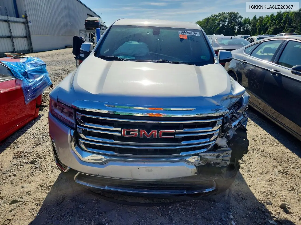 2020 GMC Acadia Sle VIN: 1GKKNKLA6LZ200671 Lot: 56024026
