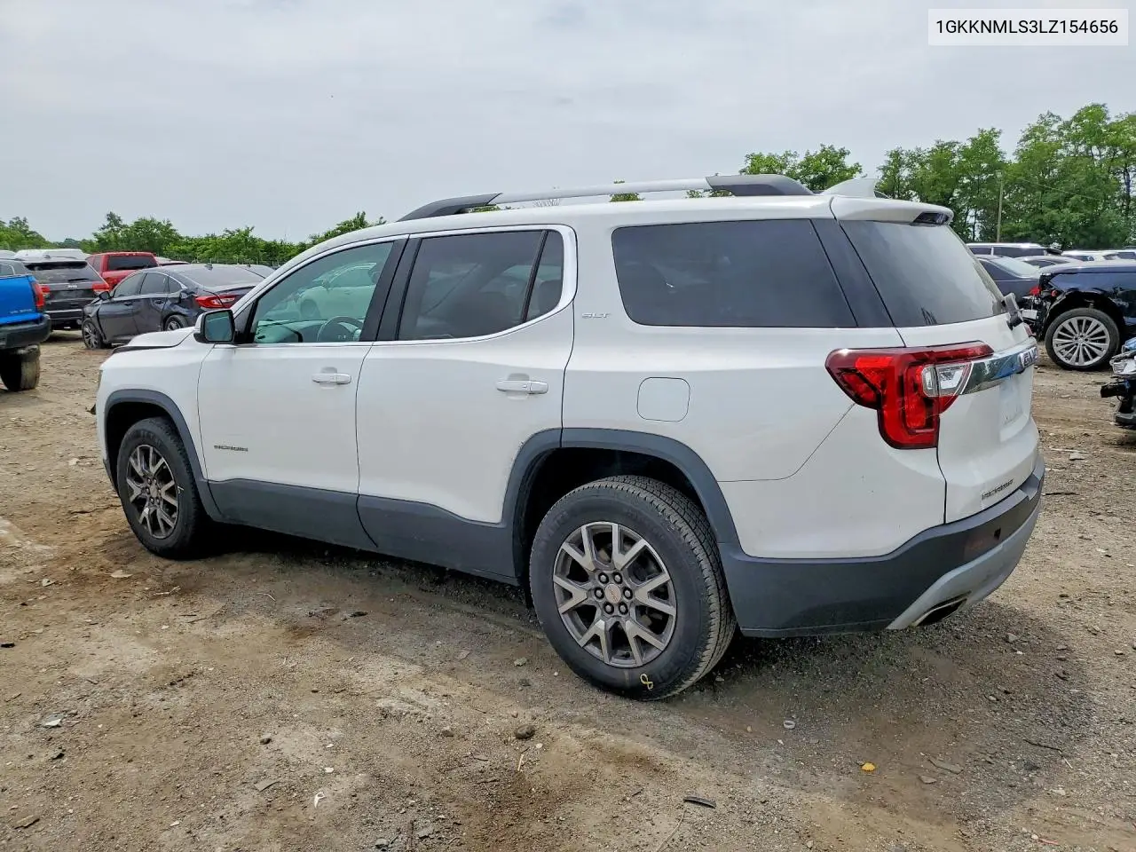 2020 GMC Acadia Slt VIN: 1GKKNMLS3LZ154656 Lot: 56570796