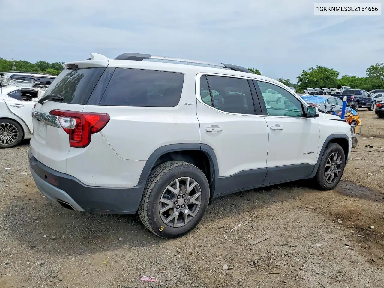2020 GMC Acadia Slt VIN: 1GKKNMLS3LZ154656 Lot: 56570796