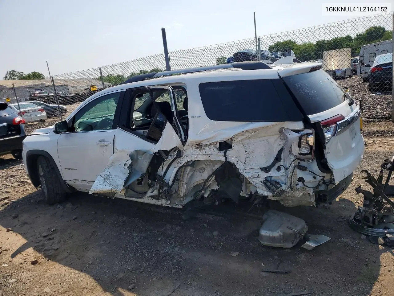 2020 GMC Acadia Slt VIN: 1GKKNUL41LZ164152 Lot: 59795126